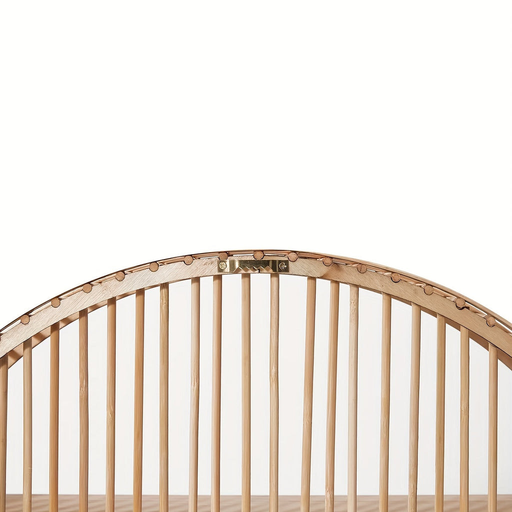 Round Bamboo Wall Shelf – product image 7