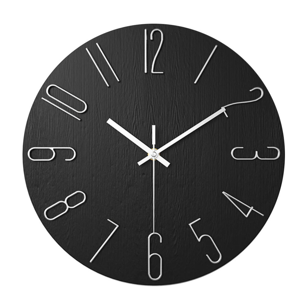 Noble Pastel and Gold Wall Clock – product image 4