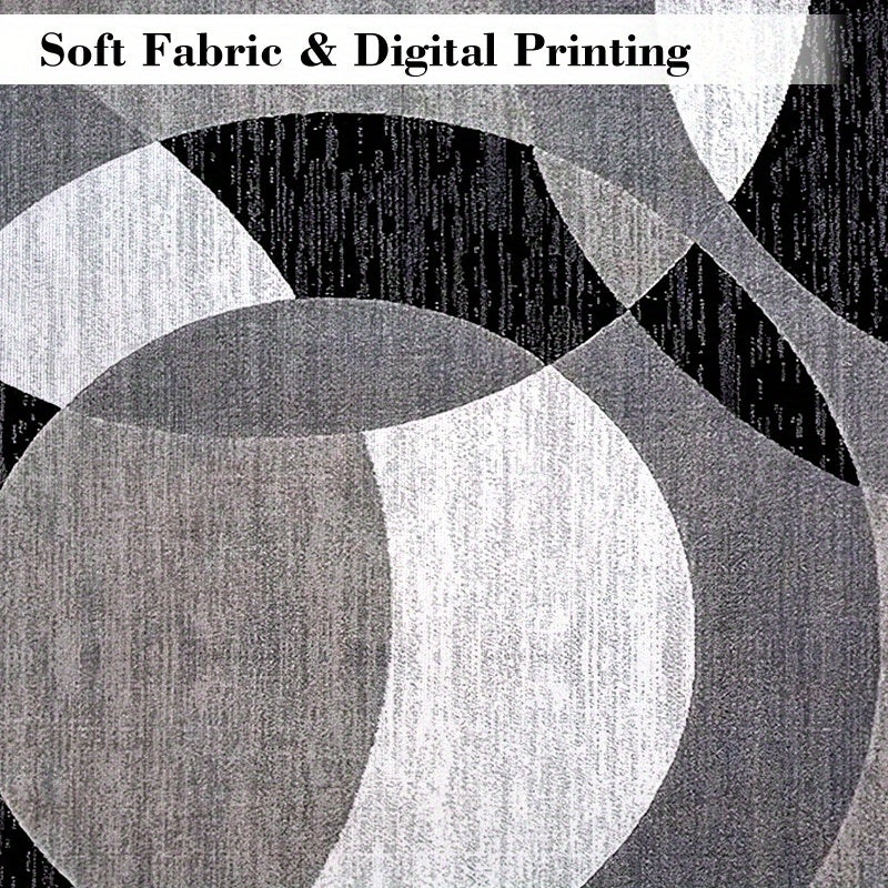 Orbit Weave Abstract Circle Rug – product image 6