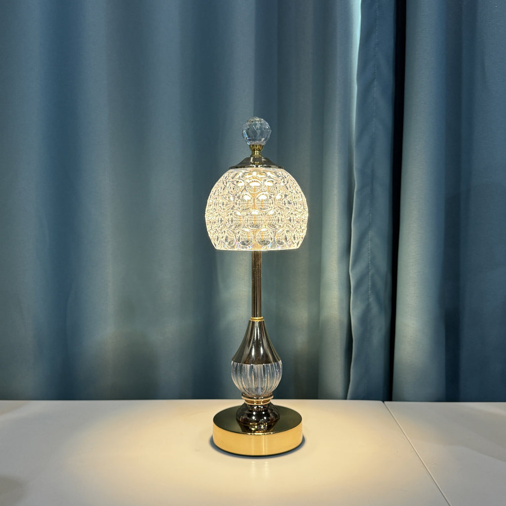 Art Deco Crystal Touch Table Lamp – product image 5