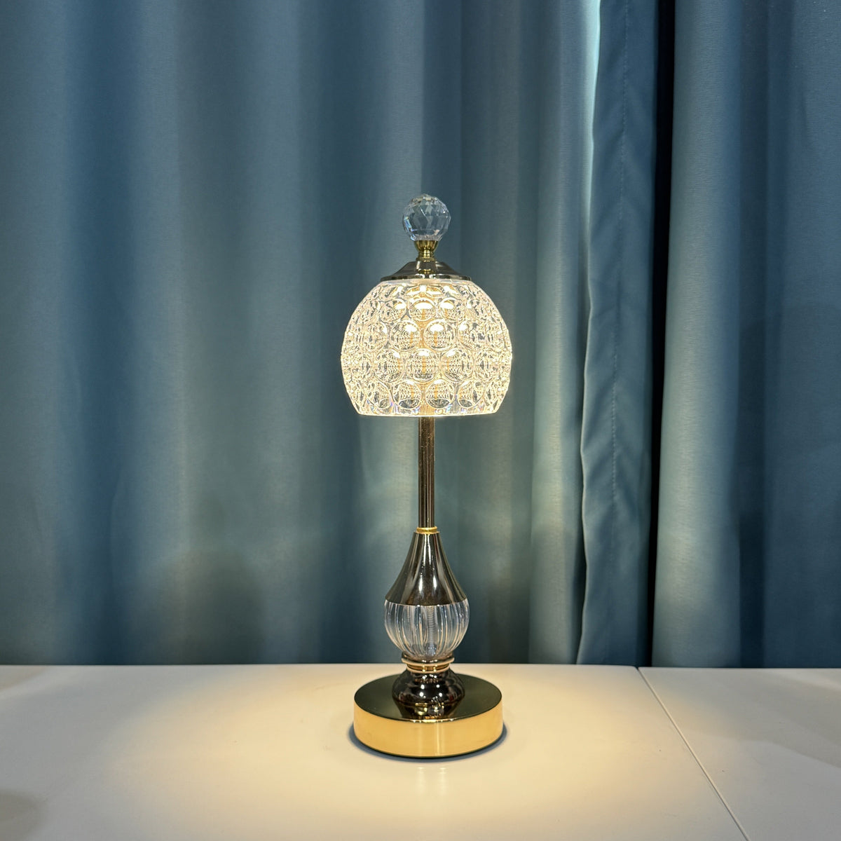 Art Deco Crystal Touch Table Lamp – product image 5