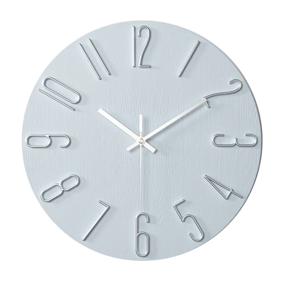 Noble Pastel and Gold Wall Clock – product image 7