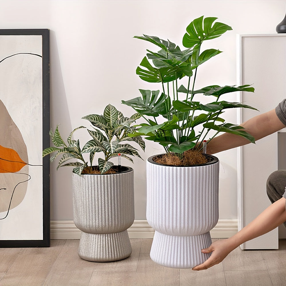 Self Watering Wine Glass Planter – product image 3