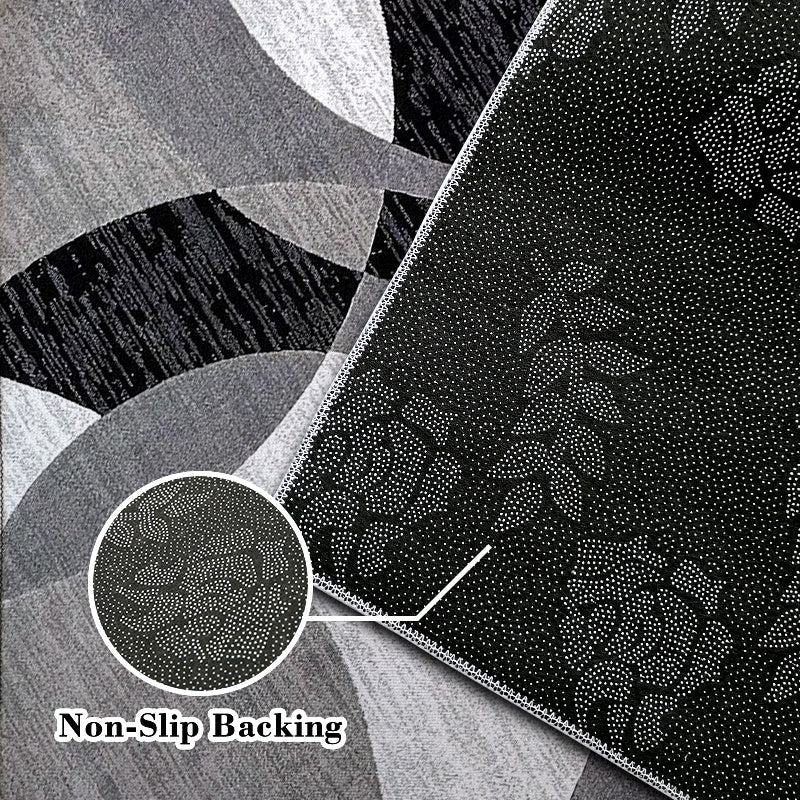 Orbit Weave Abstract Circle Rug – product image 7