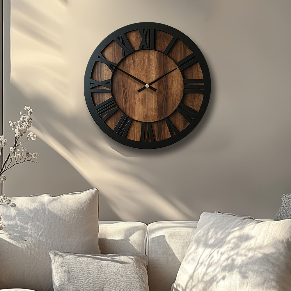 Vintage Roman Numeral Wall Clock – product image 12