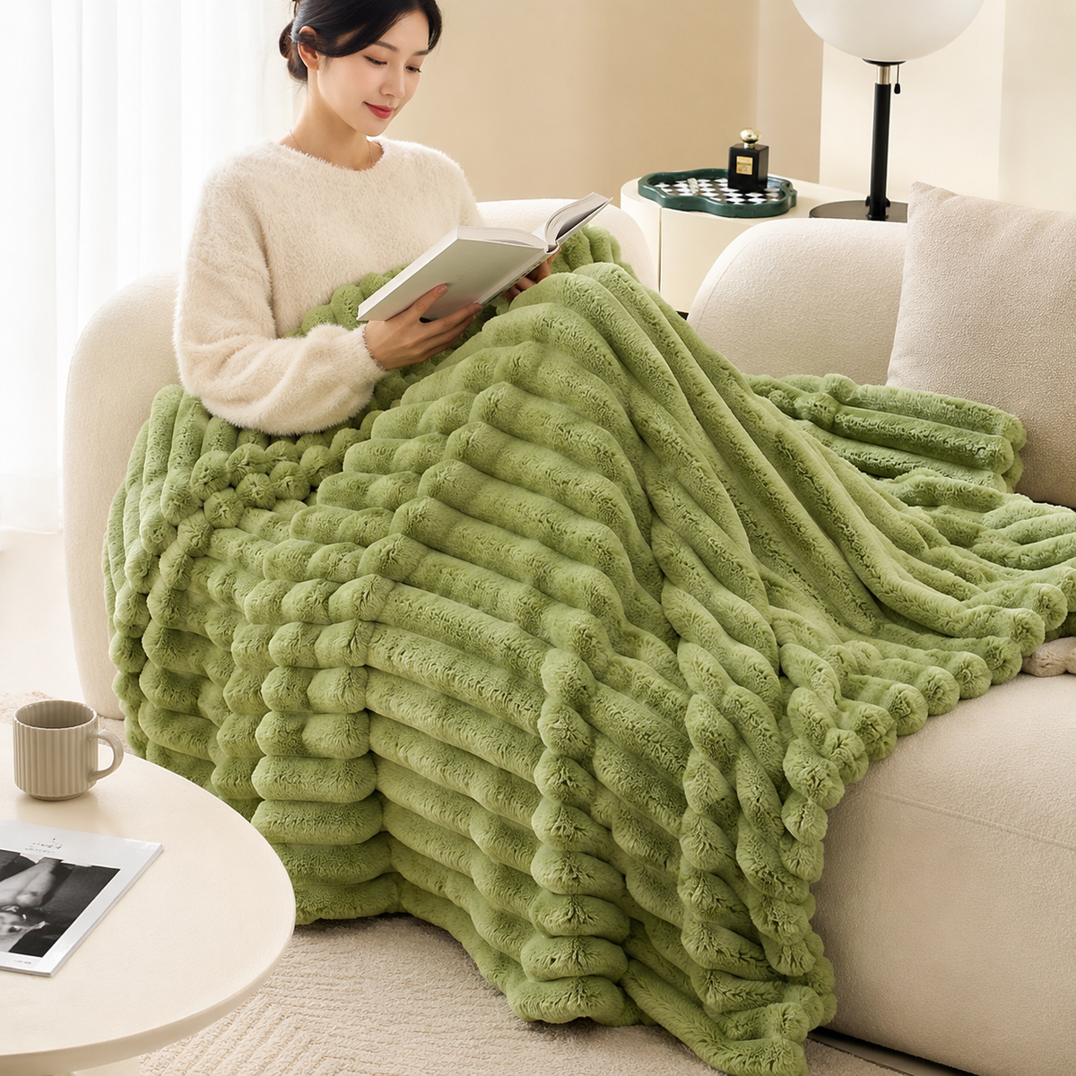 Winter Plush Fleece Throw – product image 9
