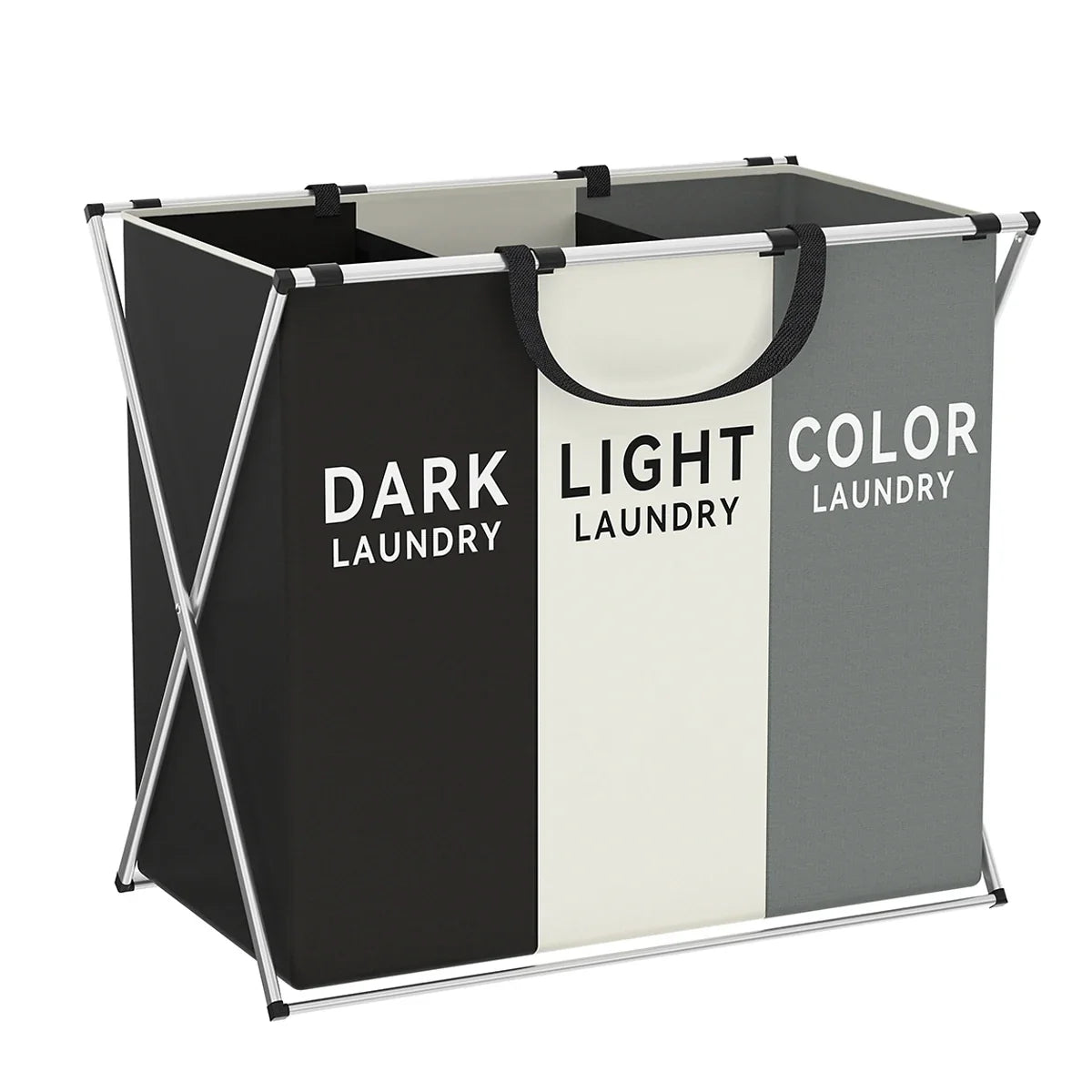 TriSort Sectioned Laundry Hamper – product image 6