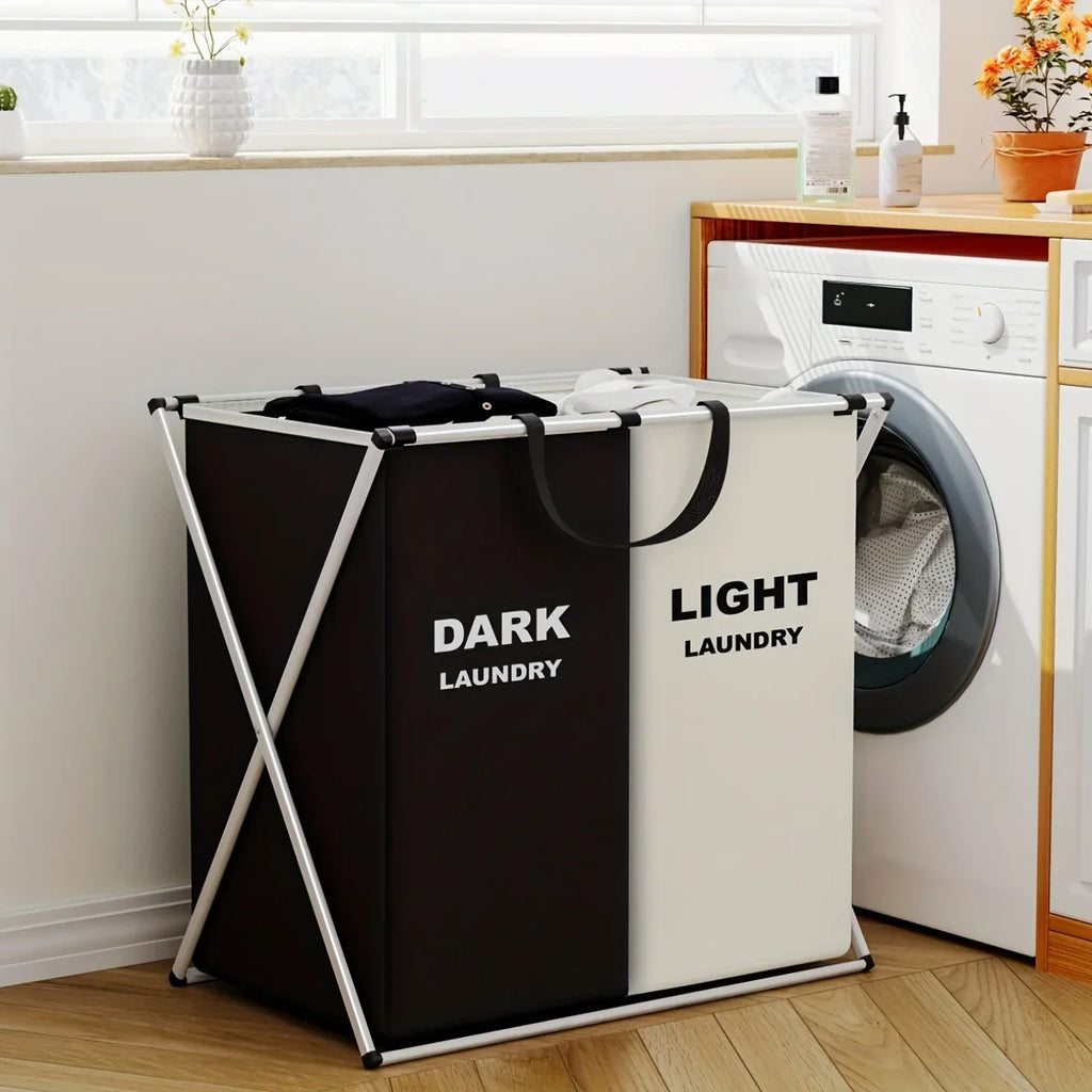TriSort Sectioned Laundry Hamper – product image 3
