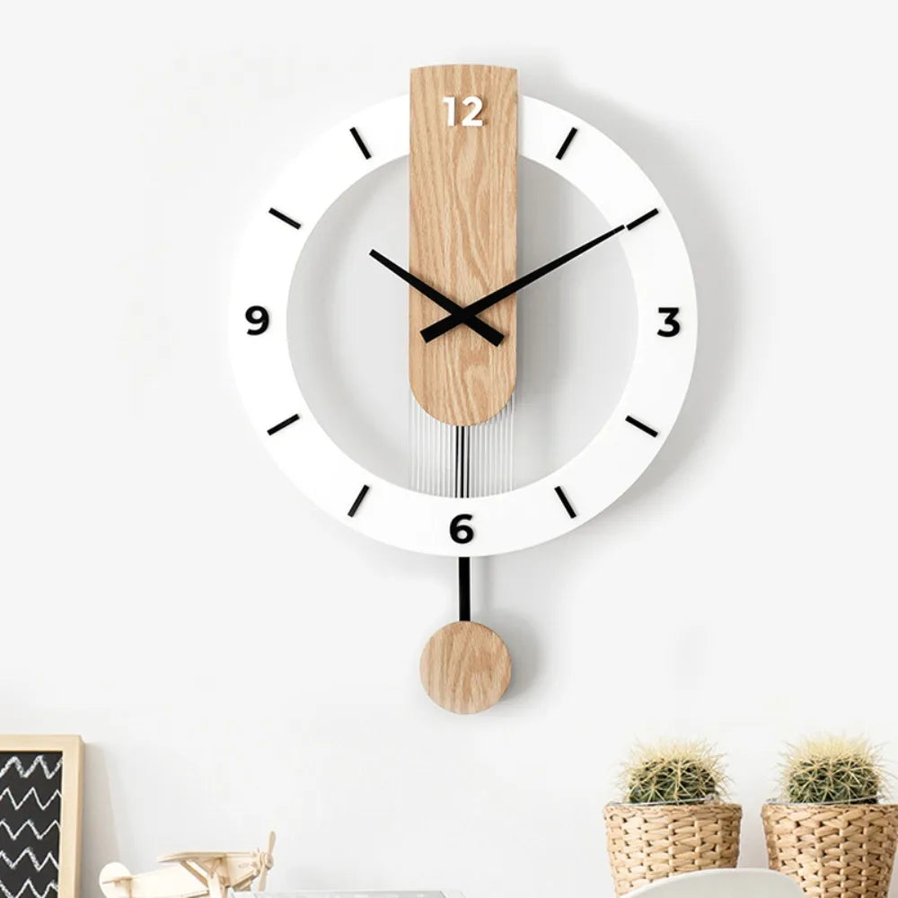 Minimalist Pendulum Wall Clock – product image 2