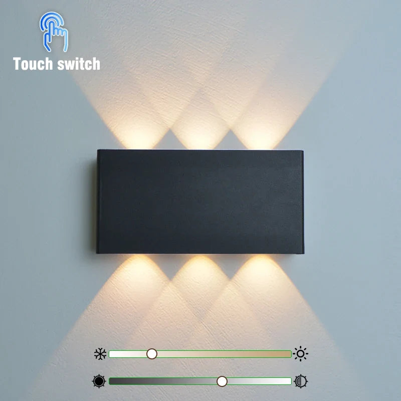 LumiBlock Wood Grain Wall Lamp – product image 11