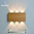 LumiBlock Wood Grain Wall Lamp – product image 8