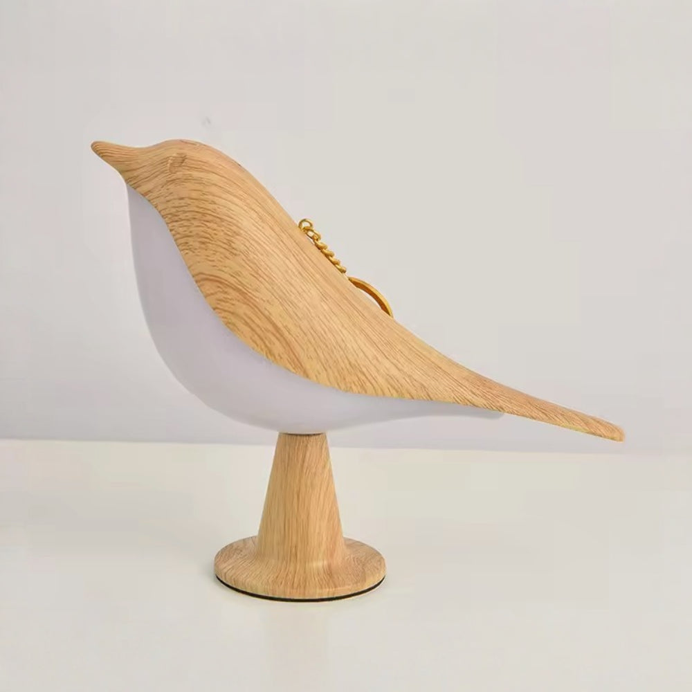 Wooden Bird Rechargeable Table Lamp – product image 3