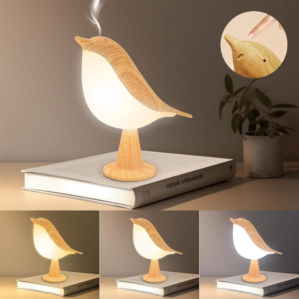 Wooden Bird Rechargeable Table Lamp – product image 6