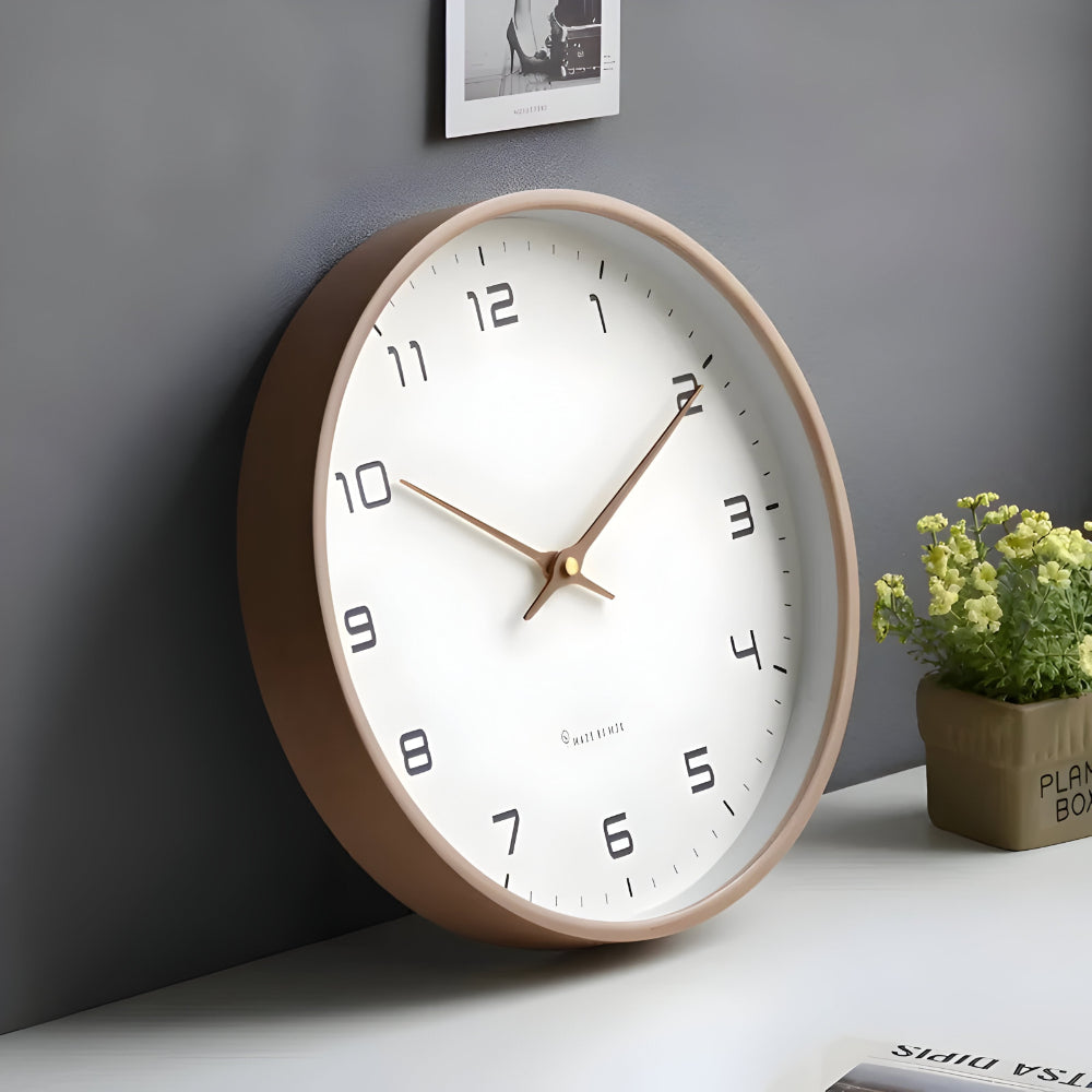 Modern Round Silent Wall Clock – product image 5