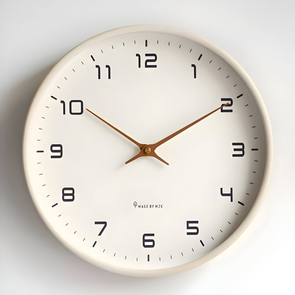 Modern Round Silent Wall Clock – product image 4