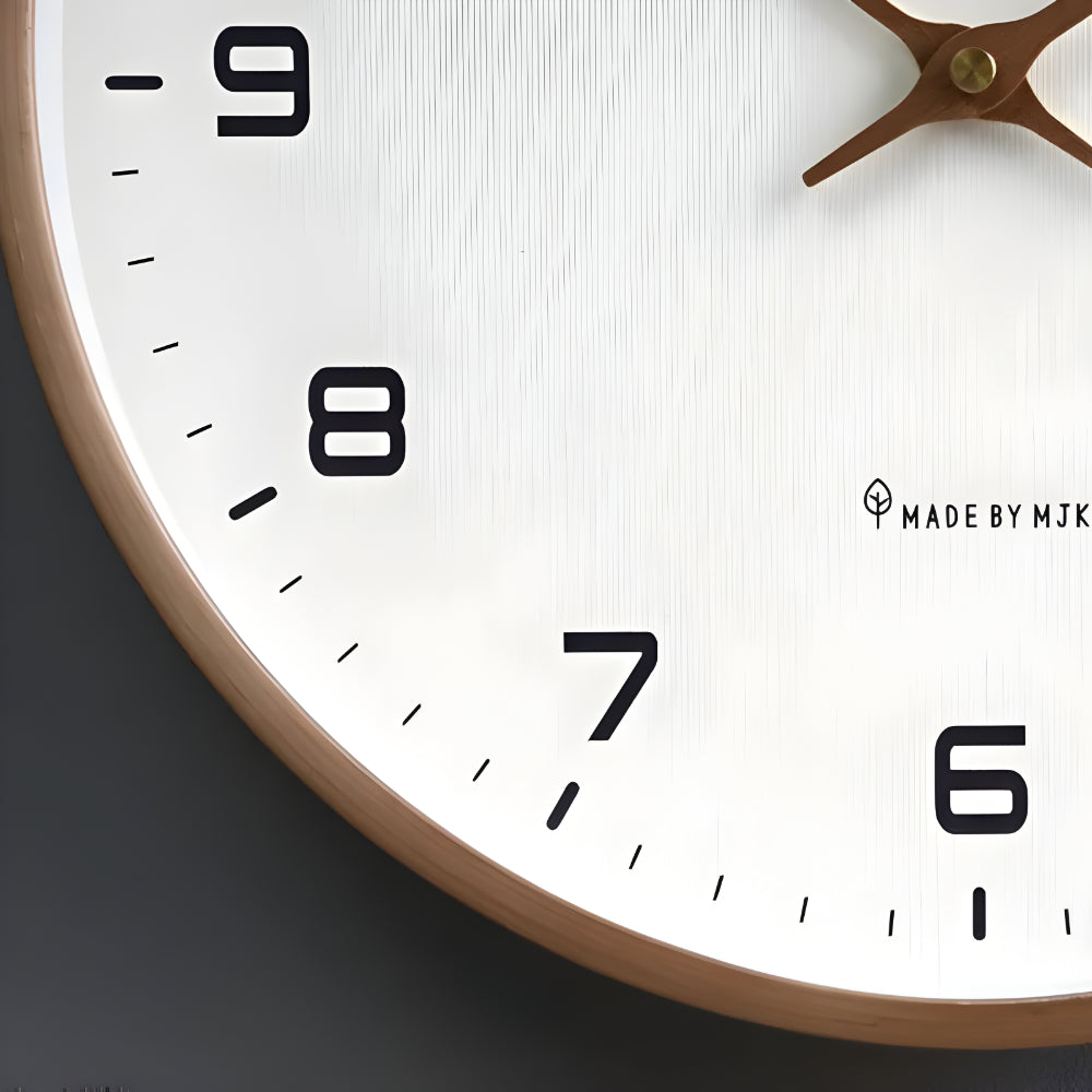 Modern Round Silent Wall Clock – product image 6