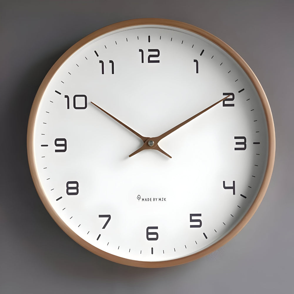 Modern Round Silent Wall Clock – product image 3