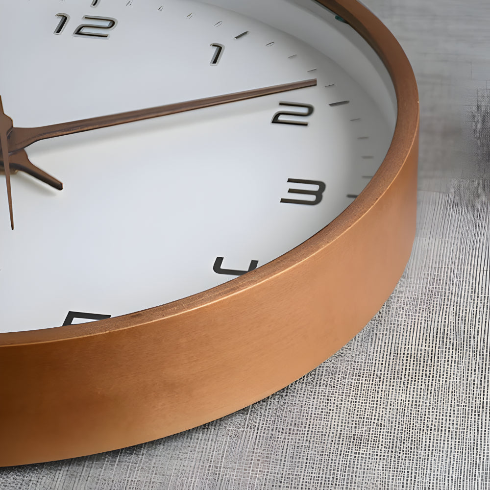 Modern Round Silent Wall Clock – product image 8