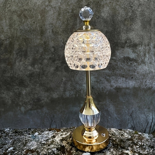 Art Deco Crystal Touch Table Lamp – product image 2