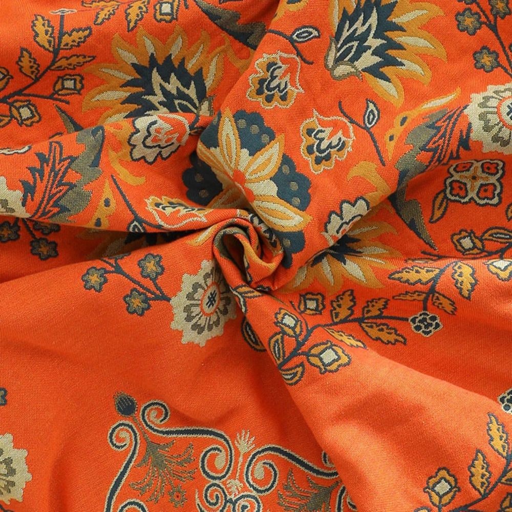 Reversible Cotton Fringe Throw – product image 5