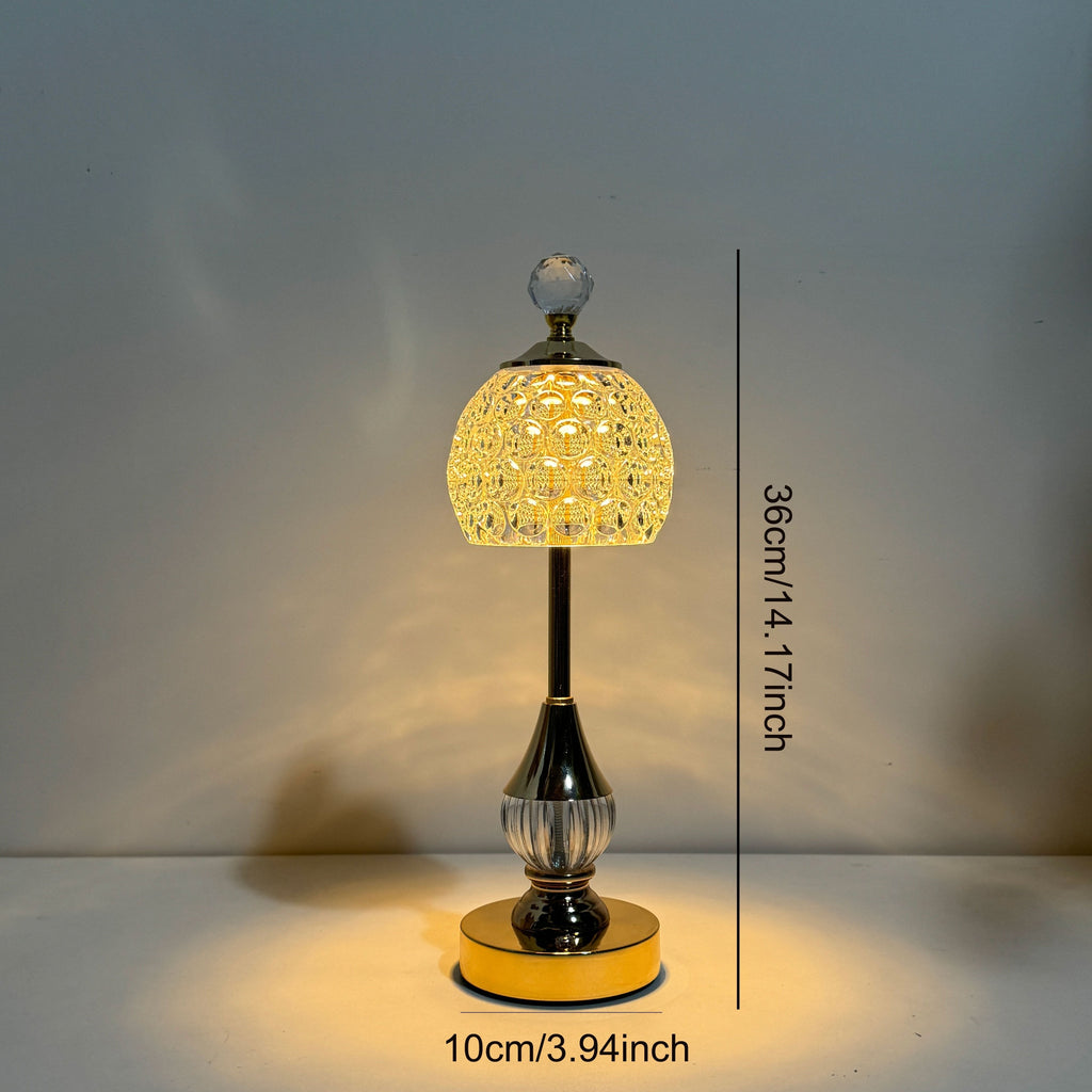 Art Deco Crystal Touch Table Lamp – product image 6