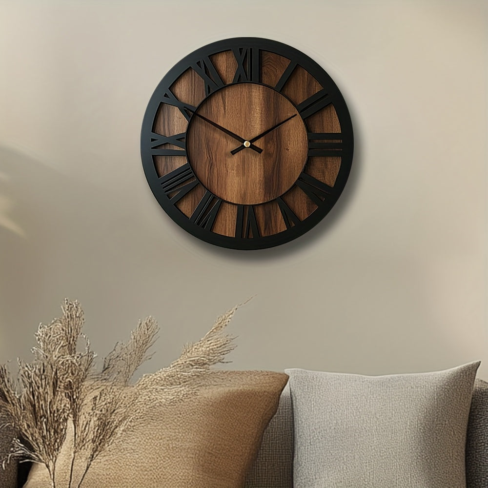 Vintage Roman Numeral Wall Clock – product image 5
