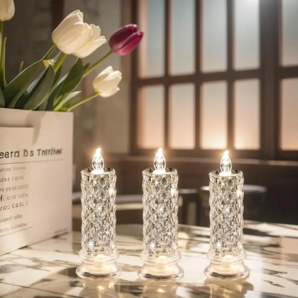 Crystal Flameless LED Candle – product image 3