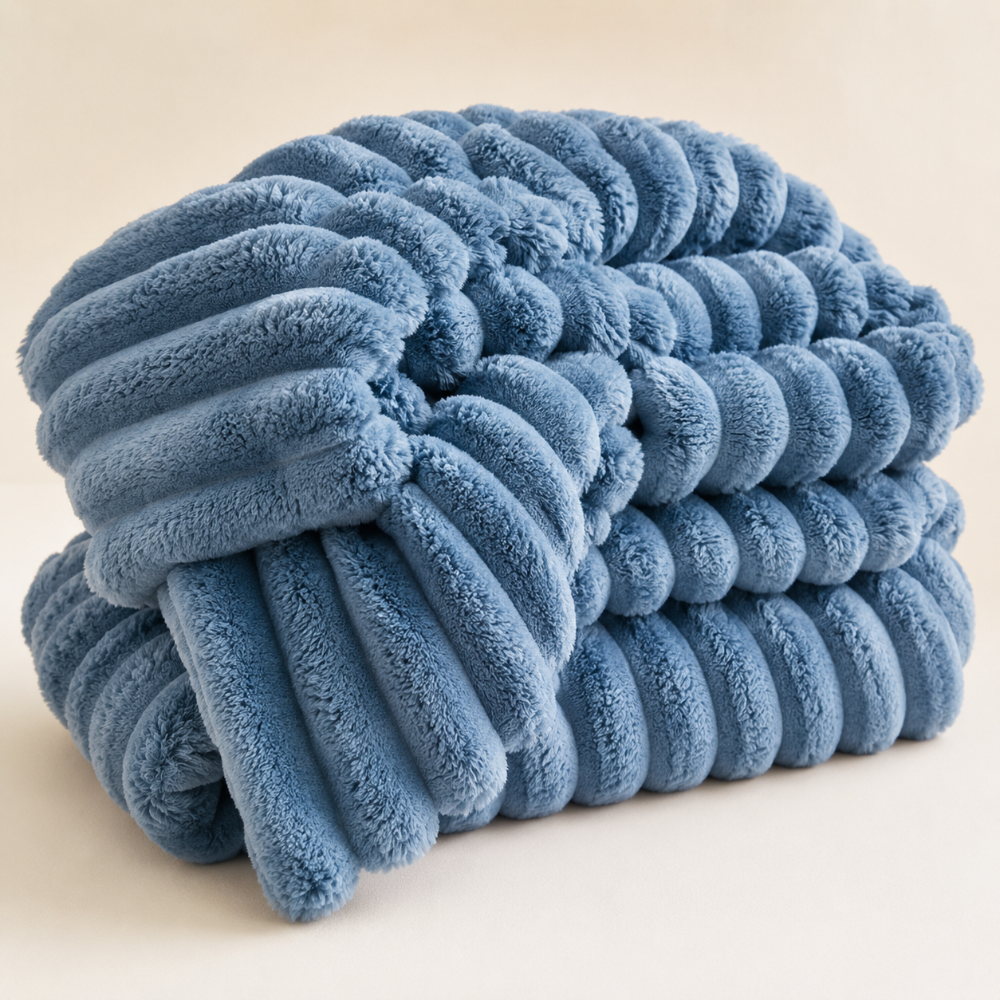 Plush Faux Fur Throw Blanket – product image 2