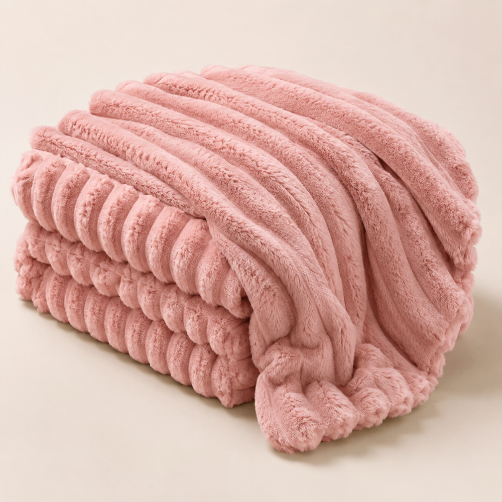 Plush Faux Fur Throw Blanket – product image 3