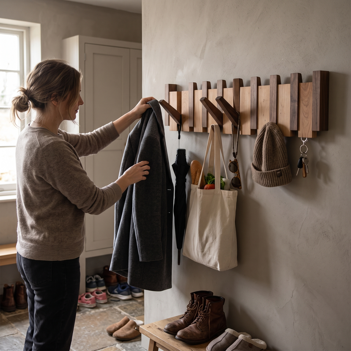 Piano Coat Rack