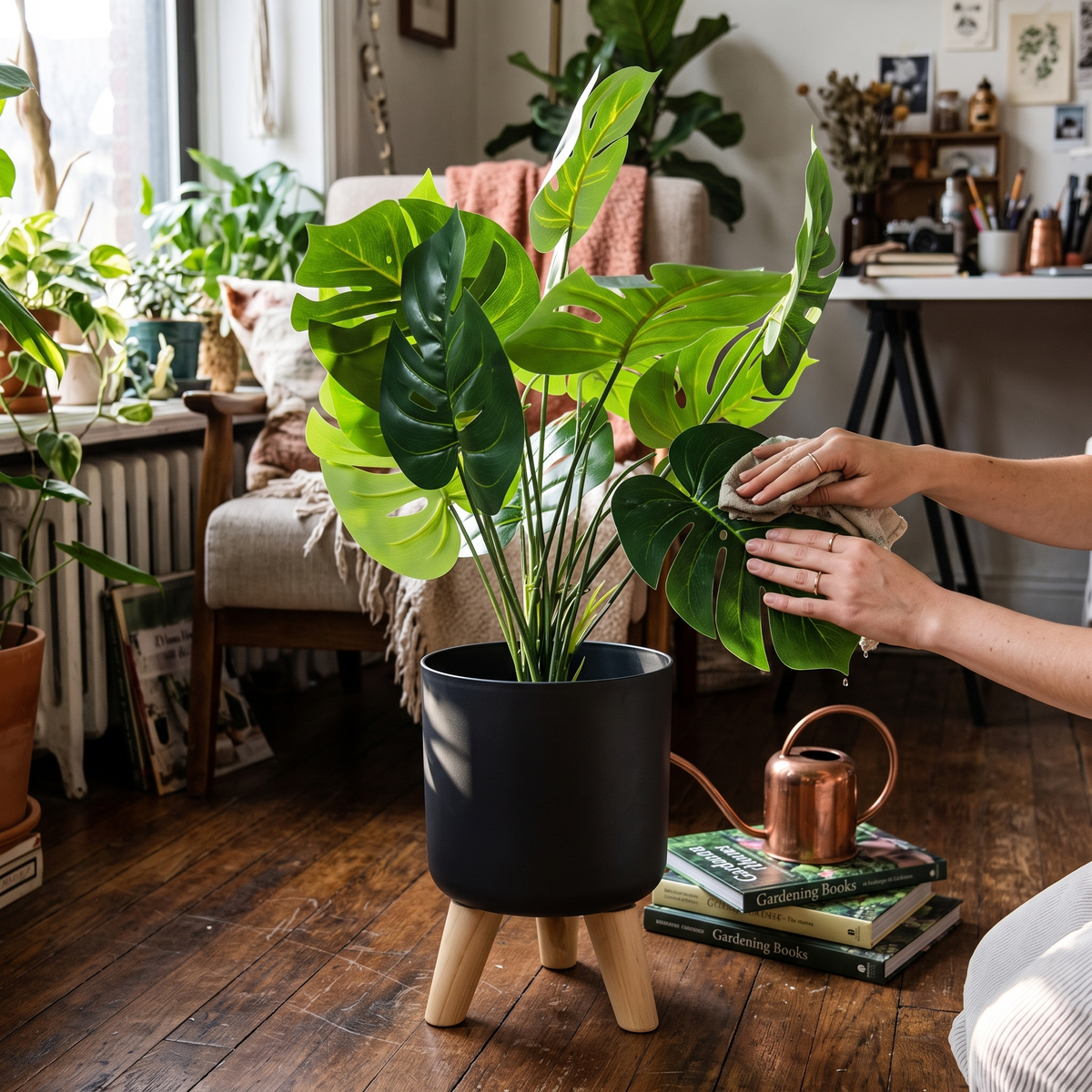 Round Planter with Legs