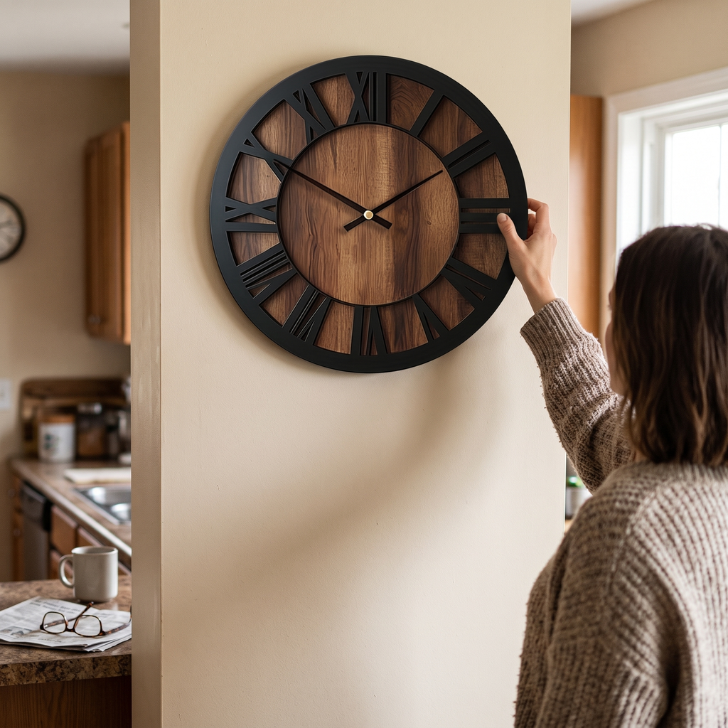 Roman Numeral Wall Clock