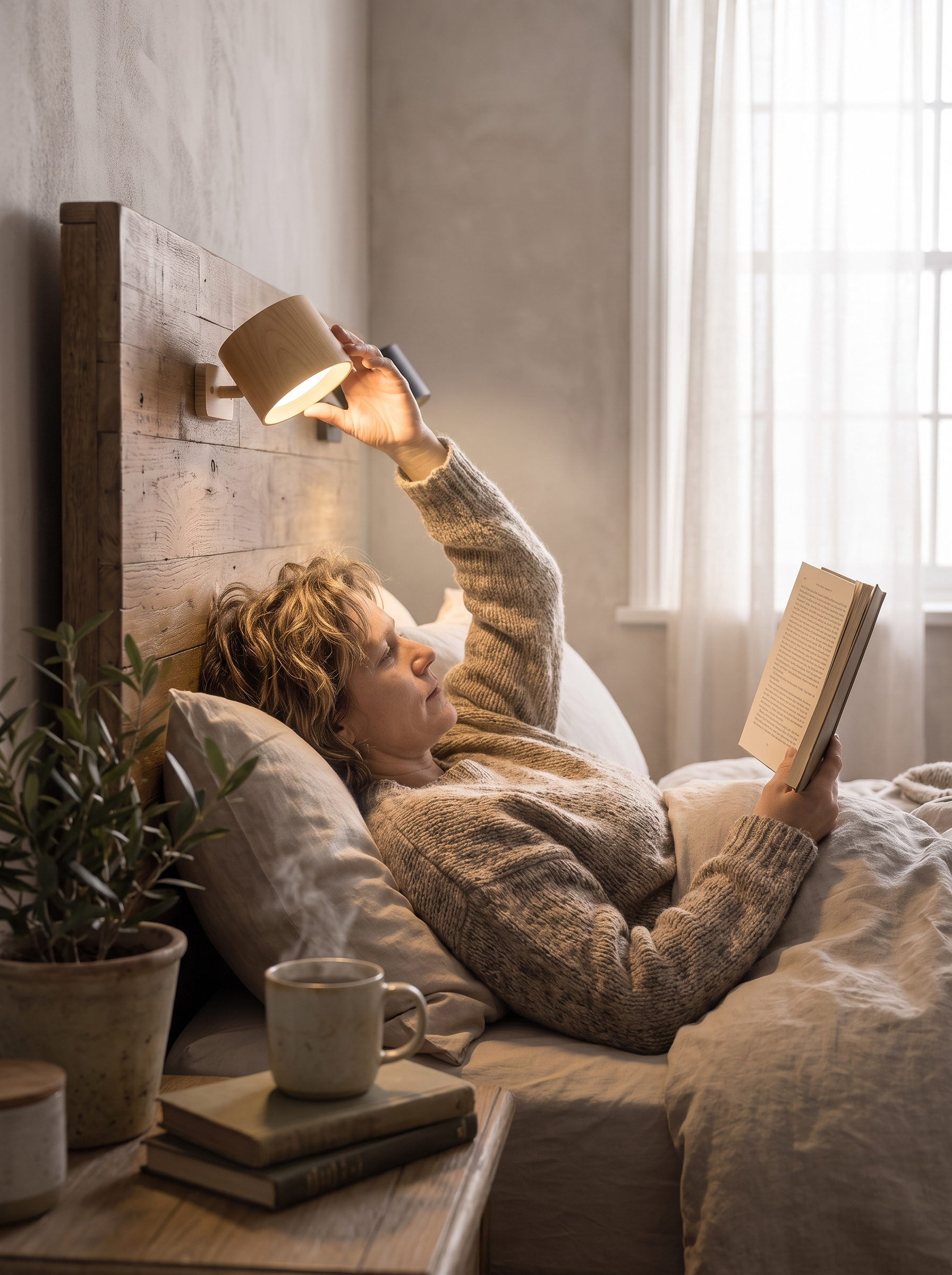 Magnetic Rechargeable Wall Light Snap, Turn And Glow