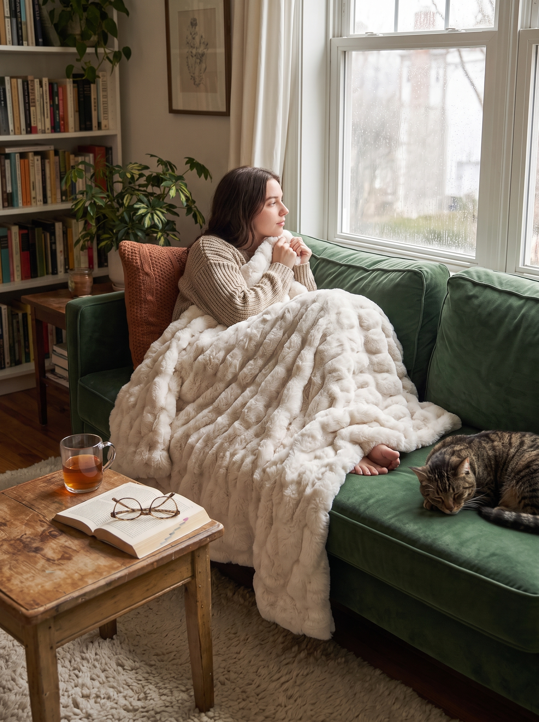 Deep Pile Faux Fur Throw The Layer That Fixes The Chill