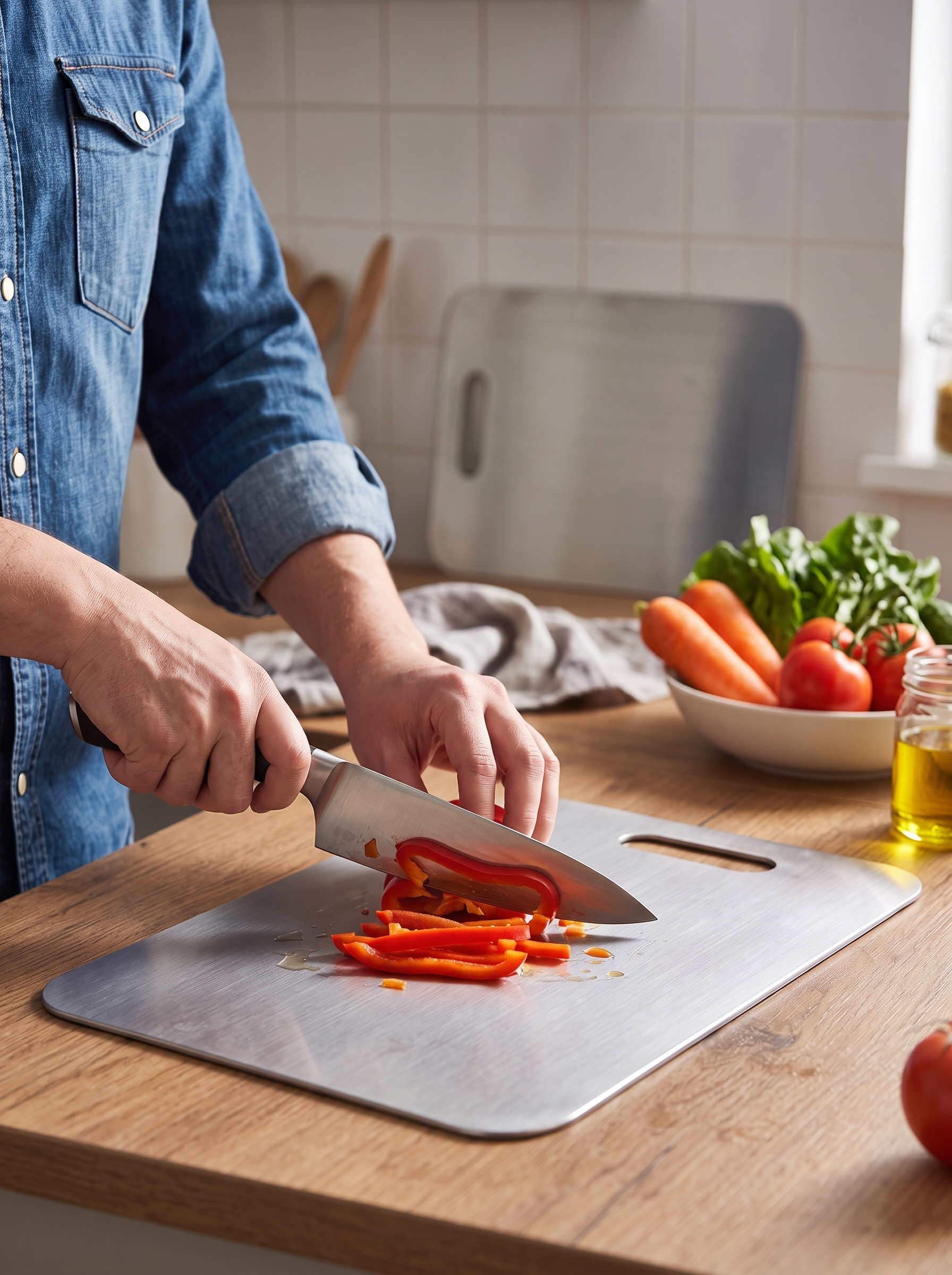 Titanium Cutting Board Built For Everyday Cooking