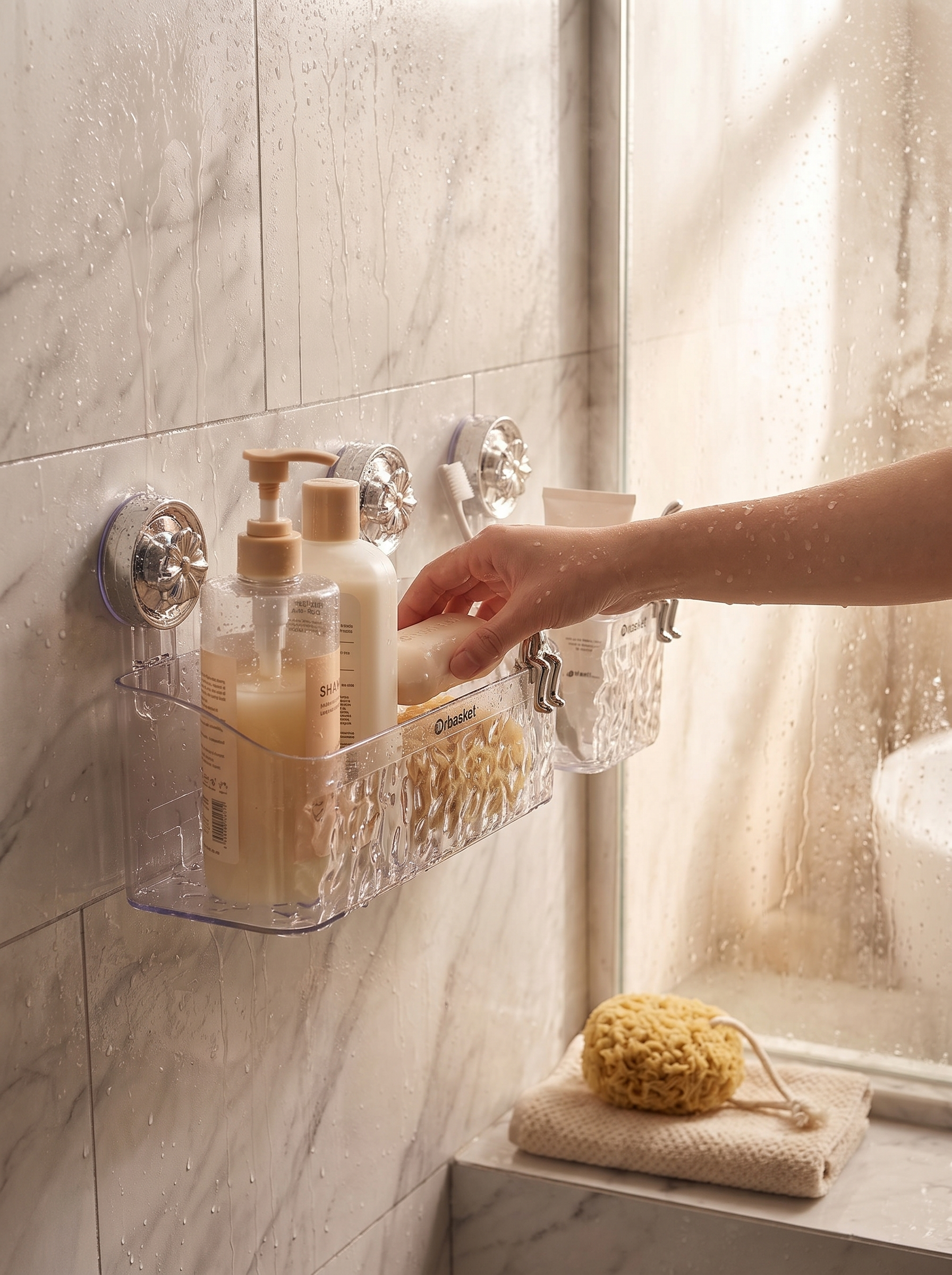 Wall Mounted Basket Organiser Everything Within Arm's Reach