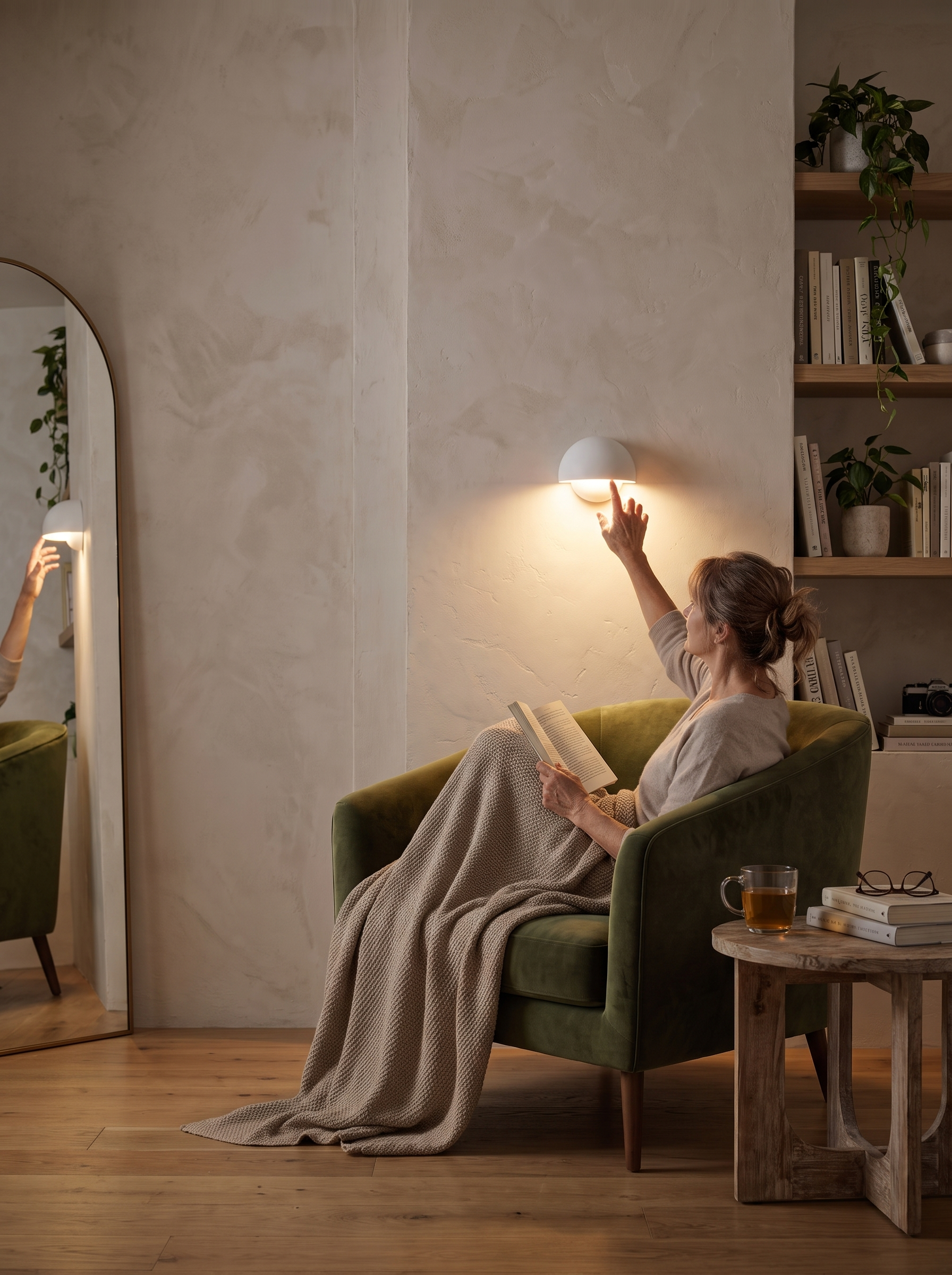 Motion Sensor LED Wall Light No More Fumbling For Switches