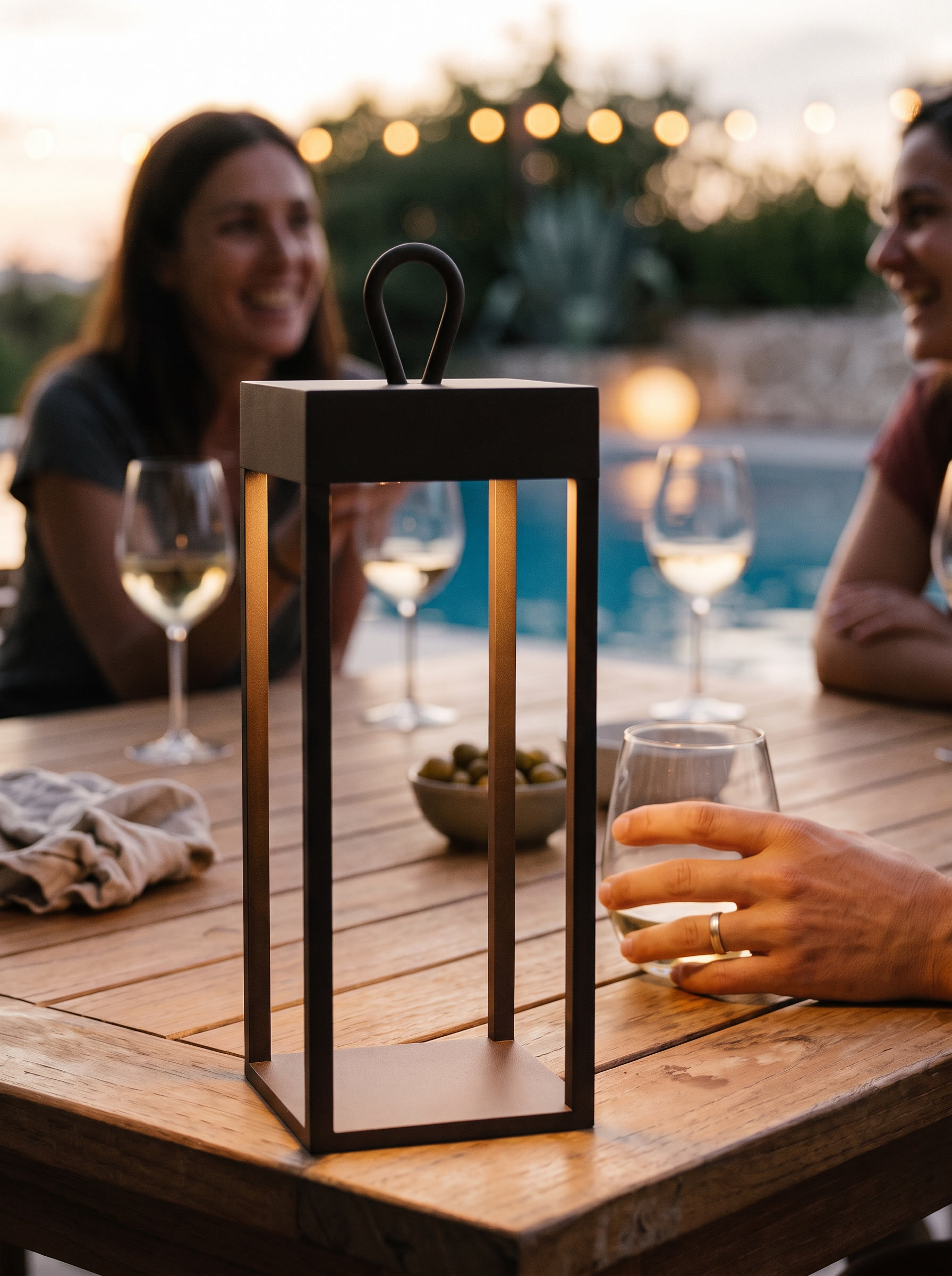 Portable Rechargeable LED Table Lamp Free From Cables