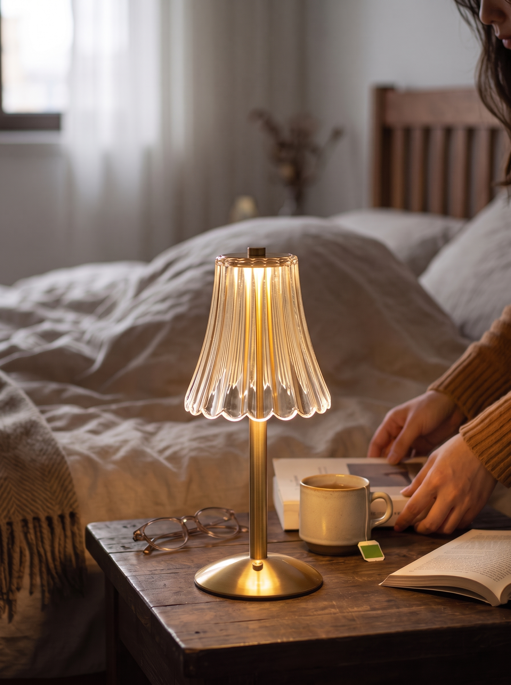 Crystal Cordless Table Lamp Crystal Light Play