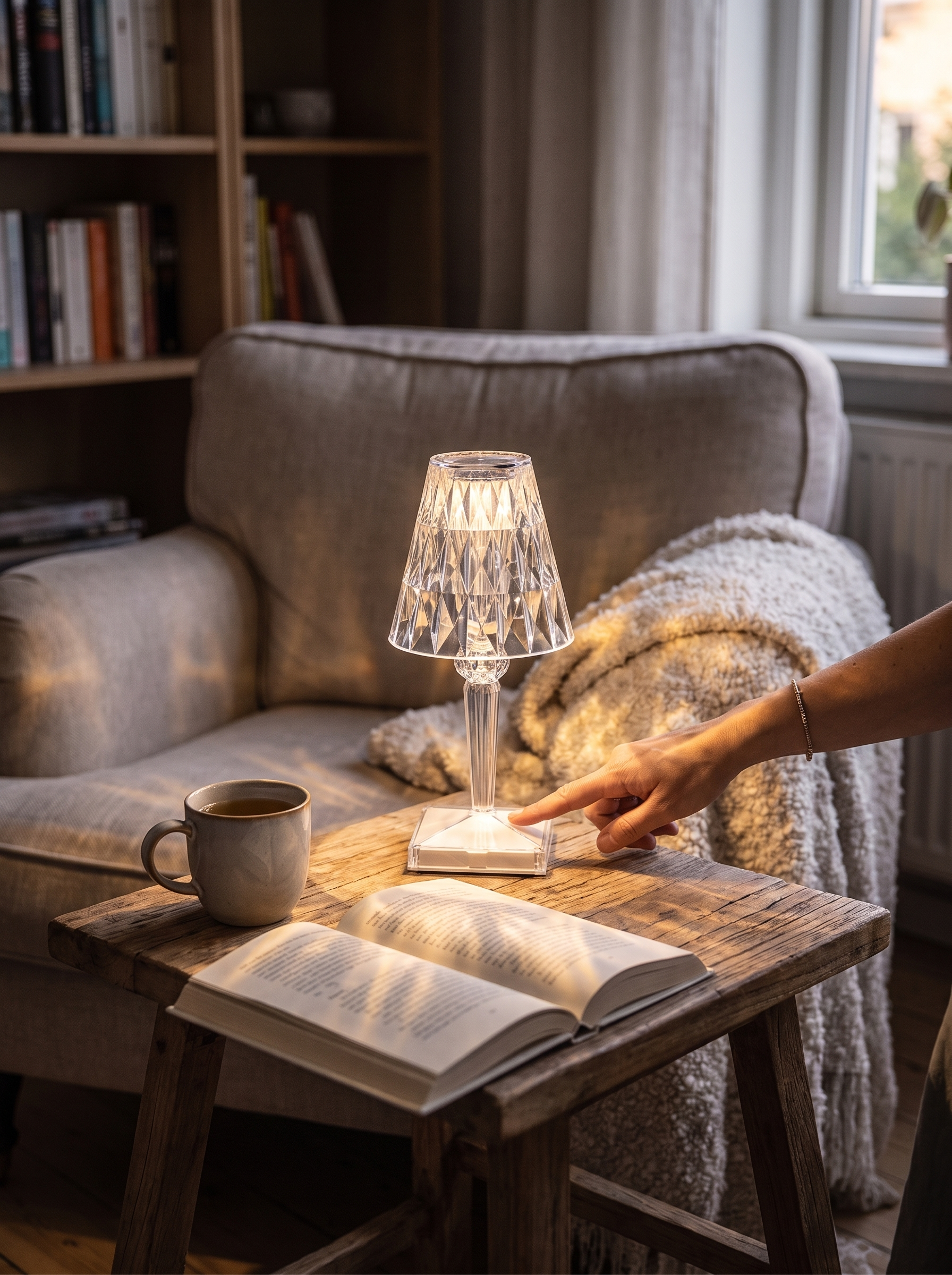 Crystal Touch Dimmable Table Lamp A Lamp That Decorates