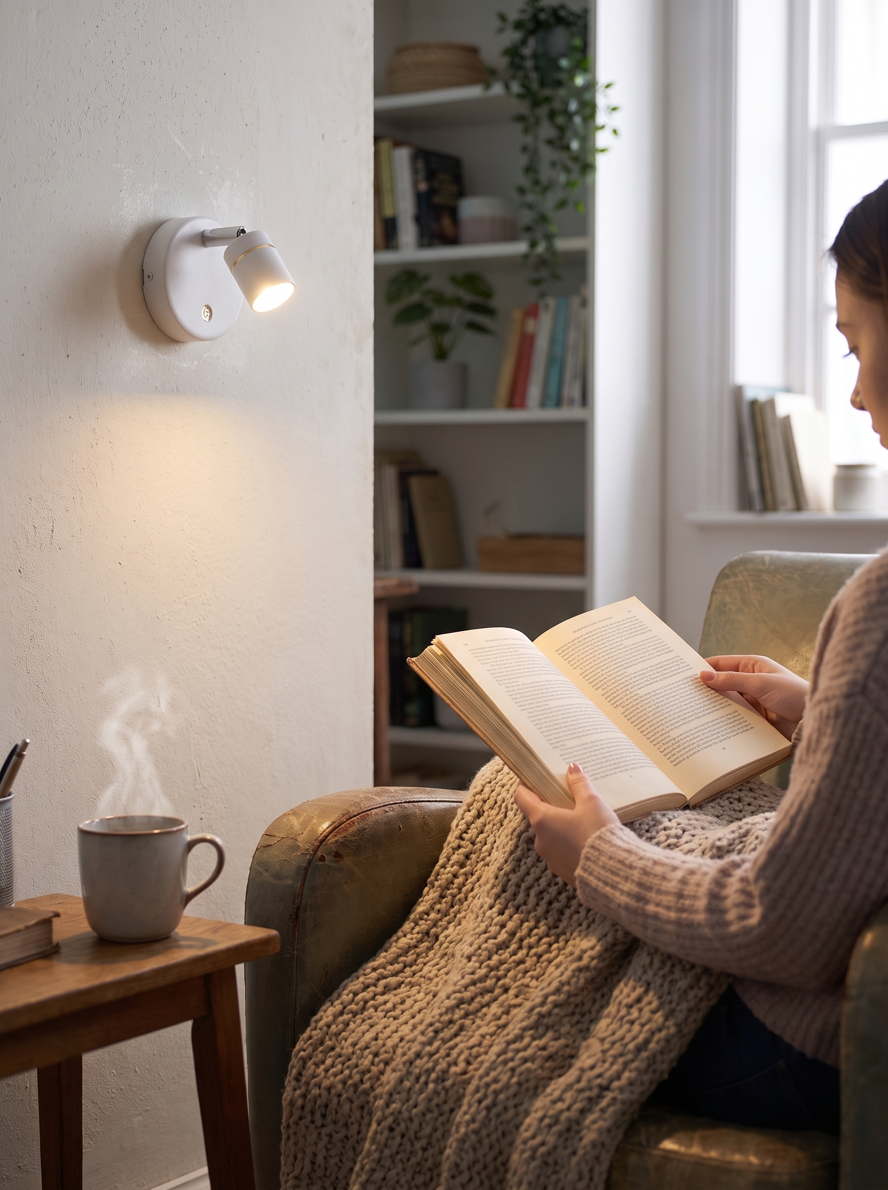 Adjustable LED Spotlight Wall Sconce Aim It Anywhere