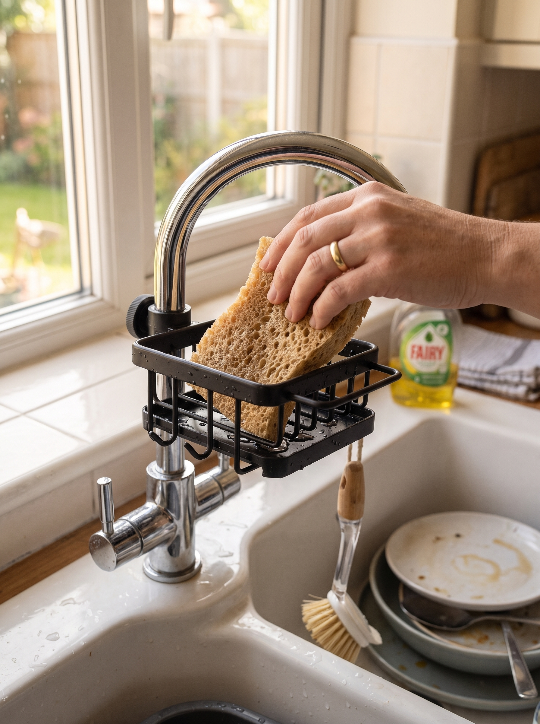 Sink Caddy Drying Rack No More Soggy Sponges