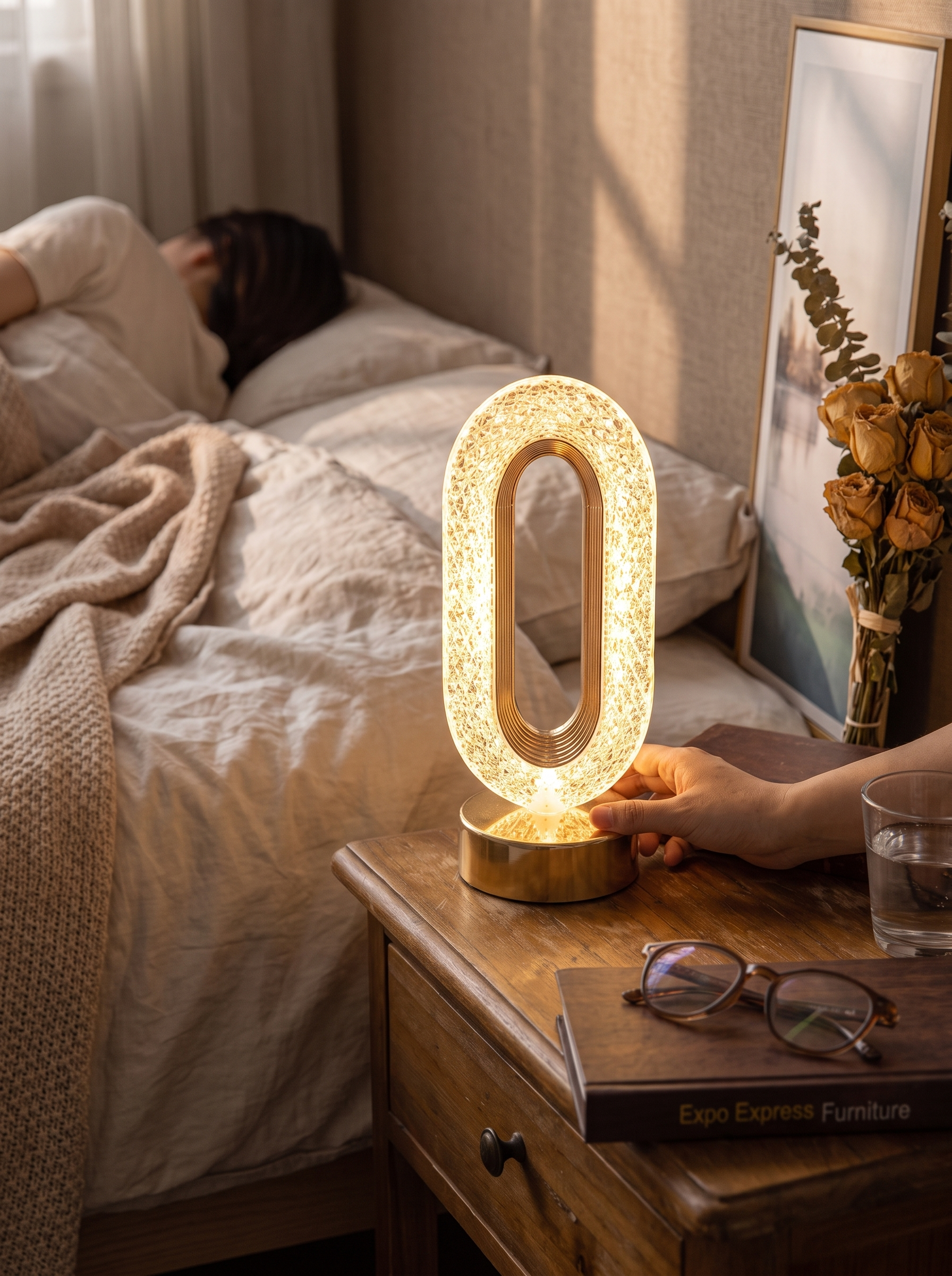 Stellora 3D Crystal Night Light Adjust Your Glow