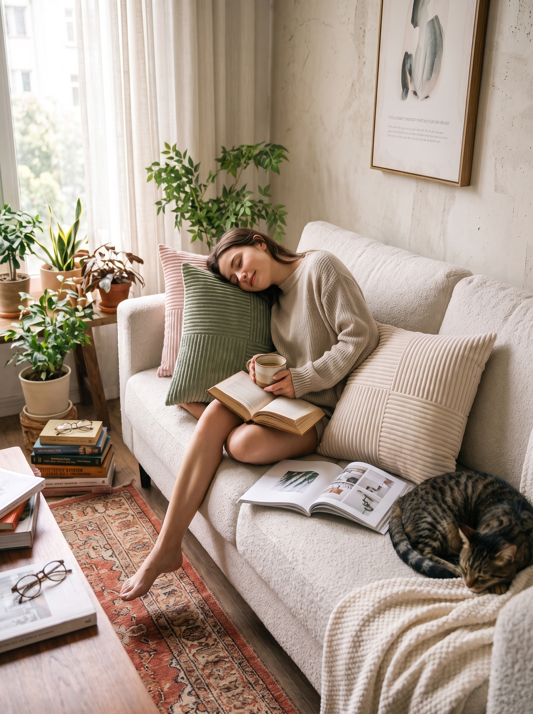 Corduroy Cushion Covers Soft, Cosy Comfort