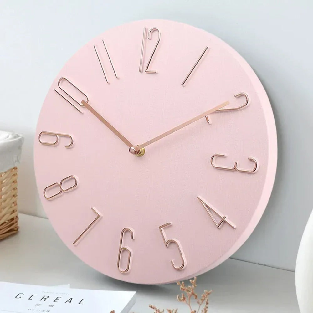 Silent Round Wall Clock – product image 2