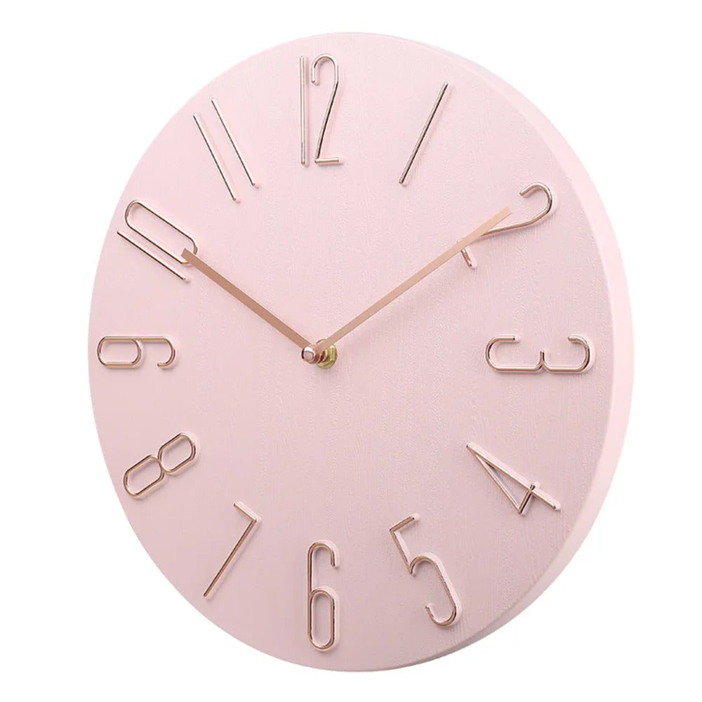 Silent Round Wall Clock – product image 8