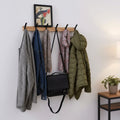 Scandinavian Wooden Wall Coat Rack – product image 2