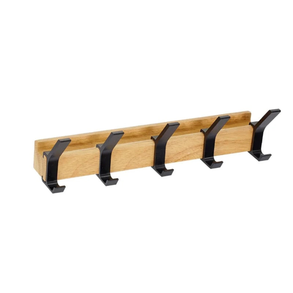 Scandinavian Wooden Wall Coat Rack – product image 5