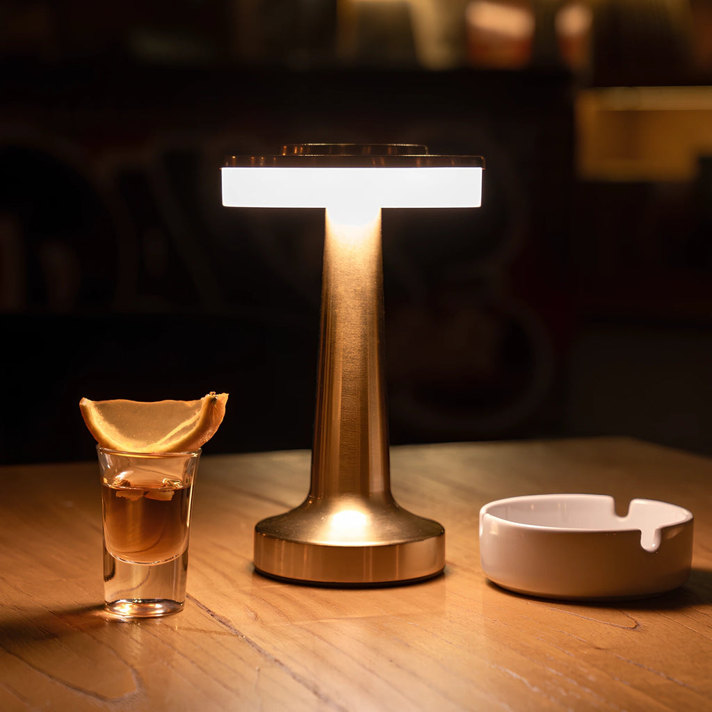 Cordless Metal Dimmable Table Lamp