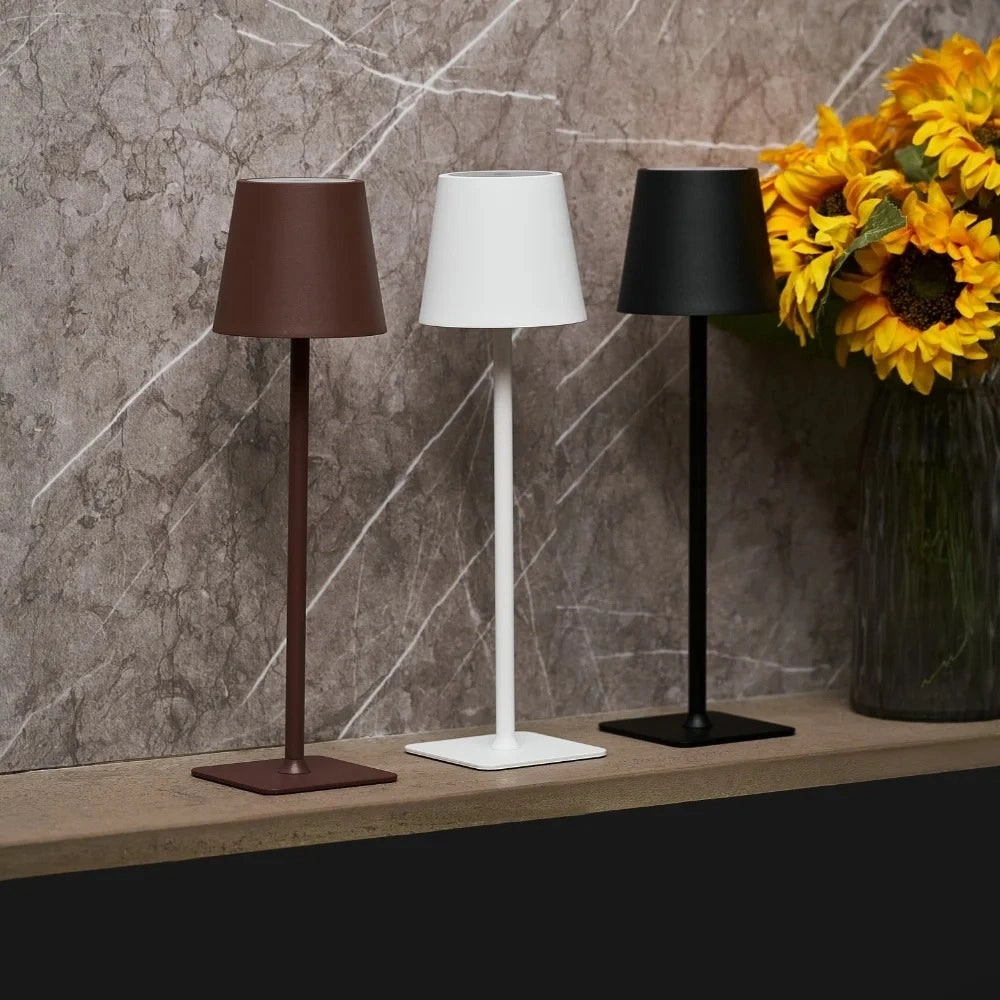 Tall Cordless Touch Dimmable Lamp
